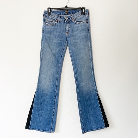 7 For All ManKind Boot Cut Jeans - Picture 1 of 14